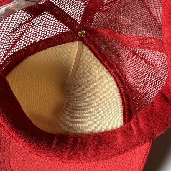 Vintage Rainier Beer Trucker Hat. SnapBack. Red. Excellent Condition. - Picture 6 of 13